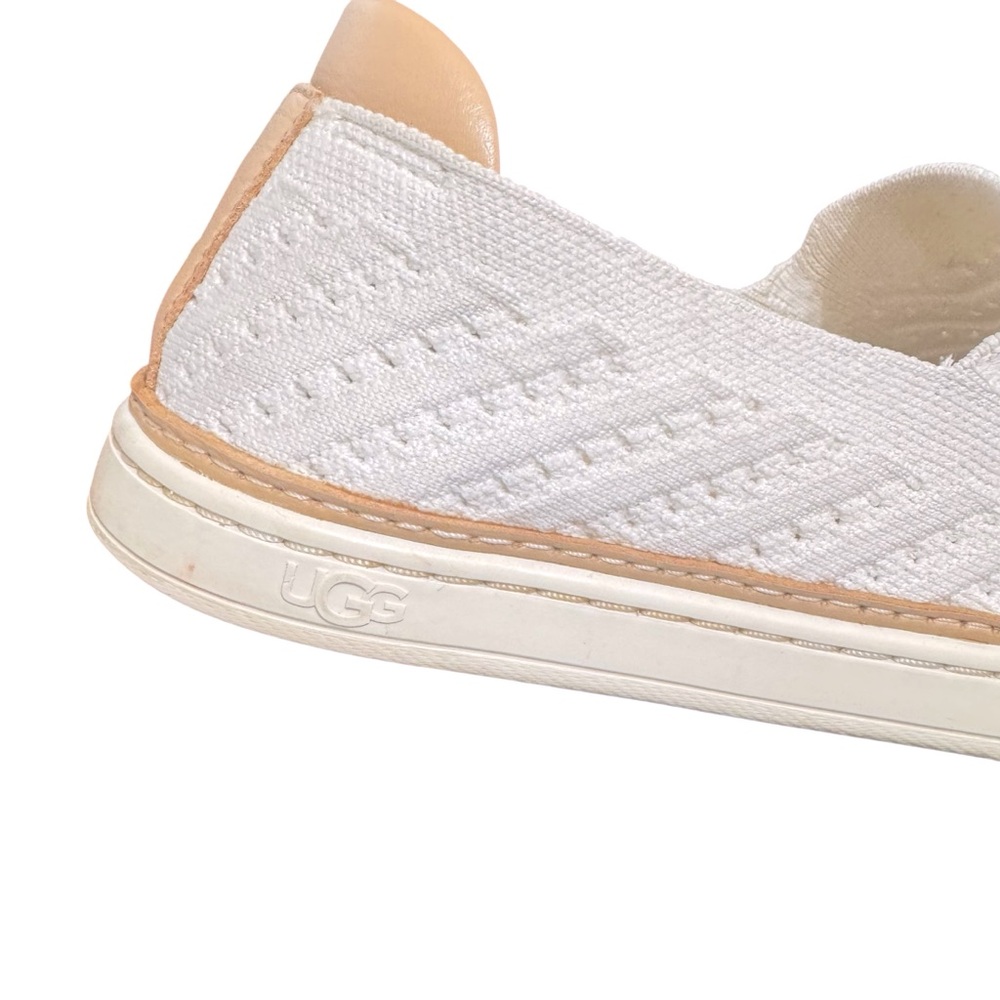 UGG Sammy Sneaker White Chevron Sz‎ 8.5 - Picture 7 of 10